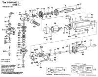 Bosch 0 601 300 015 Usw(J)77 Angle Grinder 110 V / Eu Spare Parts